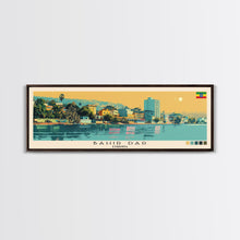Carregar imagem no visualizador da galeria, Bahir Dar, Ethiopia Panoramic Canvas Print, Bahir Dar, Ethiopia Painting, Ethiopia Art, Bahir Dar Travel Poster, Travel Art, Guest Room Painting