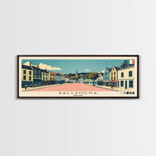 Carregar imagem no visualizador da galeria, Ballymena, Ireland Panoramic Canvas Print, Ballymena, Ireland Painting, Ireland Art, Ballymena Travel Poster, Travel Art, Guest Room Painting