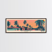 Load image into Gallery viewer, Bertoua, Cameroon Panoramic Canvas Print, Bertoua, Cameroon Painting, Cameroon Art, Bertoua Travel Poster, Travel Art, Guest Room Painting