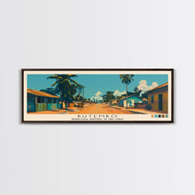 Carregar imagem no visualizador da galeria, Butembo, Congo Panoramic Canvas Print, Butembo, Congo Painting, Congo Art, Butembo Travel Poster, Travel Art, Guest Room Painting