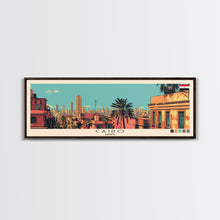 Carregar imagem no visualizador da galeria, Cairo, Egypt Panoramic Canvas Print, Cairo, Egypt Painting, Egypt Art, Cairo Travel Poster, Travel Art, Housewarming Gift