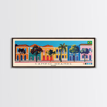 Carregar imagem no visualizador da galeria, Campo Grande, Brazil Panoramic Canvas Print, Campo Grande, Brazil Painting, Brazil Art, Campo Grande Travel Poster, Travel Art, Guest Room Painting