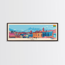 Load image into Gallery viewer, Cobija, Bolivia Panoramic Canvas Print, Cobija, Bolivia Painting, Bolivia Art, Cobija Travel Poster, Travel Art, Vacation Gift