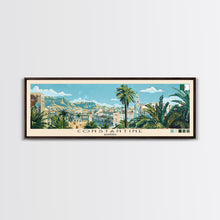 Cargar imagen en el visor de la galería, Constantine, Algeria Panoramic Canvas Print, Constantine, Algeria Painting, Algeria Art, Constantine Travel Poster, Travel Art, Housewarming Gift