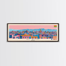 Load image into Gallery viewer, El Alto, Bolivia Panoramic Canvas Print, El Alto, Bolivia Painting, Bolivia Art, El Alto Travel Poster, Travel Art, Housewarming Gift