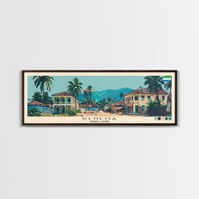 Carregar imagem no visualizador da galeria, Kenema, Sierra Leone Panoramic Canvas Print, Kenema, Sierra Leone Painting, Sierra Leone Art, Kenema Travel Poster, Travel Art, Vacation Gift