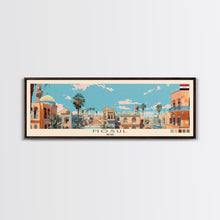 Cargar imagen en el visor de la galería, Mosul, Iraq Panoramic Canvas Print, Mosul, Iraq Painting, Iraq Art, Mosul Travel Poster, Travel Art, Housewarming Gift