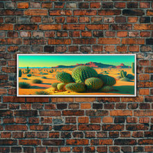 Load image into Gallery viewer, Desert Wall Art, Framed Canvas Print, Sahara Desert, Desert Image, Desert Horizon Art, Desert Abstract Art, Desert Canvas, Desert Art Work