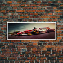 Carregar imagem no visualizador da galeria, Formula 1 wall art print Motivation office wall decor Formula one car poster Modern living room home decor F1 Large framed canvas gifts
