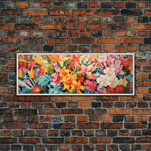 Carregar imagem no visualizador da galeria, Cabin In The Woods, Lakehouse Decor, Framed Canvas Print, Fall Decor, Autumn Art, Home Decor, Gift Idea, Living Room Wall Art