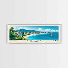Load image into Gallery viewer, Anguilla, United Kingdom Panoramic Print, Vacation Gift, United Kingdom Wall Art, Vacation Wall Art, Vacatation Memories, Beach Decor, Beach Or Lakehouse Art
