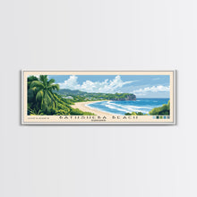 Load image into Gallery viewer, Bathsheba Beach, Barbados Panoramic Print, Vacation Gift, Barbados Wall Art, Beach Painting, Beach Decor, Beach Or Lakehouse Art
