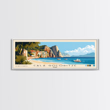 Carregar imagem no visualizador da galeria, Cala Goloritzé, Italy Panoramic Print, Vacation Gift, Italy Wall Art, Vacation Wall Art, Vacatation Memories, Beach Decor, Beach Or Lakehouse Art