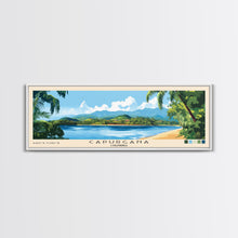 Carregar imagem no visualizador da galeria, Capurgana, Colombia Panoramic Beach Print, Vacation Gift, Colombia Wall Art, Beach Painting, Beach Decor, Beach Painting