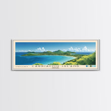 Cargar imagen en el visor de la galería, Carriacou Island, Grenada Panoramic Print, Vacation Gift, Grenada Wall Art, Vacation Wall Art, Vacatation Memories, Beach Decor, Beach Or Lakehouse Art