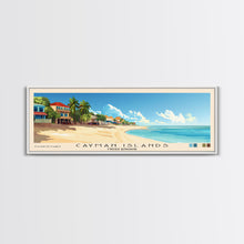 Cargar imagen en el visor de la galería, Cayman Islands, United Kingdom Panoramic Print, Vacation Gift, United Kingdom Wall Art, Vacation Wall Art, Vacatation Memories, Beach Decor, Beach Or Lakehouse Art