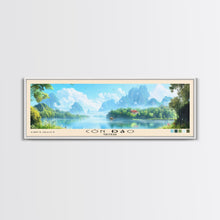 Cargar imagen en el visor de la galería, Côn Đảo, Vietnam Panoramic Beach Print, Vacation Gift, Vietnam Wall Art, Beach Painting, Beach Decor, Beach Painting