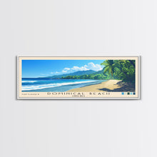 Load image into Gallery viewer, Dominical Beach, Costa Rica Panoramic Print, Vacation Gift, Costa Rica Wall Art, Vacation Wall Art, Vacatation Memories, Beach Decor, Beach Or Lakehouse Art