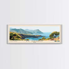 Load image into Gallery viewer, El Hierro, Spain Panoramic Print, Vacation Gift, Spain Wall Art, Beach Painting, Beach Decor, Beach Or Lakehouse Art