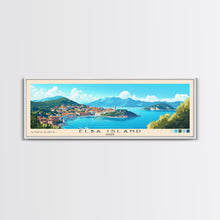 Load image into Gallery viewer, Elba Island, Italy Panoramic Print, Vacation Gift, Italy Wall Art, Vacation Wall Art, Vacatation Memories, Beach Decor, Beach Or Lakehouse Art