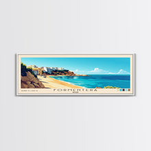 Carregar imagem no visualizador da galeria, Formentera, Spain Panoramic Beach Print, Vacation Gift, Spain Wall Art, Beach Painting, Beach Decor, Beach Painting