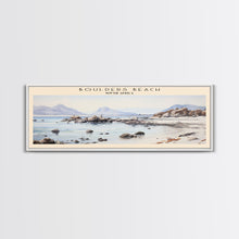 Load image into Gallery viewer, Boulders Beach COUNTRY Travel Poster Print, Framed Canvas Print, COUNTRY Travel Art, Wood Framed Art, Wall Hanging, Home Decor