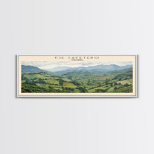 Load image into Gallery viewer, Eje Cafetero COUNTRY Travel Poster Print, Framed Canvas Print, COUNTRY Travel Art, Wood Framed Art, Wall Hanging, Home Decor