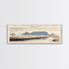 Carregar imagem no visualizador da galeria, Table Mountain Travel Print Wall Art, Travel Poster Print, Retro Style COUNTRY Home Decor, Wall Hanging, Travel Gift Idea, Unique Metal Art