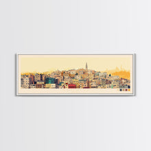Load image into Gallery viewer, Andulo, Angola Travel Poster Panoramic Canvas Print, Andulo, Angola Painting, Angola Art, Andulo Travel Art, Guest Room Painting