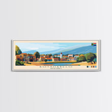Load image into Gallery viewer, Botshabelo, South Africa Travel Poster Panoramic Canvas Print, Botshabelo, South Africa Painting, South Africa Art, Botshabelo Travel Art, Guest Room Painting