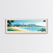 Cargar imagen en el visor de la galería, Central Coast, Australia Panoramic Travel Poster Canvas Print, Central Coast, Australia Painting, Australia Art, Central Coast Panoramic Travel Art, Travel Painting