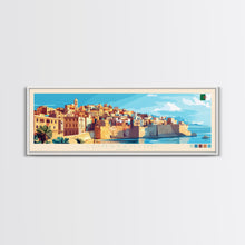 Cargar imagen en el visor de la galería, Constantine, Algeria Panoramic Travel Poster Canvas Print, Constantine, Algeria Painting, Algeria Art, Constantine Panoramic Travel Art, Travel Painting