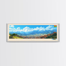 Load image into Gallery viewer, Montero, Bolivia Panoramic Travel Poster Canvas Print, Montero, Bolivia Painting, Bolivia Art, Montero Travel Art, Guest Room Painting