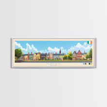 Load image into Gallery viewer, Navan, Ireland Travel Poster Panoramic Canvas Print, Navan, Ireland Painting, Ireland Art, Navan Travel Art, Guest Room Painting