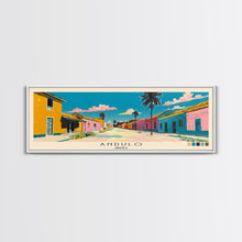 Load image into Gallery viewer, Andulo, Angola Panoramic Canvas Print, Andulo, Angola Painting, Angola Art, Andulo Travel Poster, Travel Art, Guest Room Painting