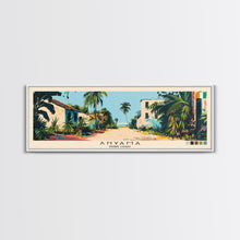 Load image into Gallery viewer, Anyama, Ivory Coast Panoramic Canvas Print, Anyama, Ivory Coast Painting, Ivory Coast Art, Anyama Travel Poster, Travel Art, Guest Room Painting