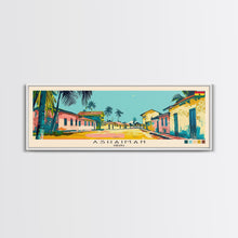 Carregar imagem no visualizador da galeria, Ashaiman, Ghana Panoramic Canvas Print, Ashaiman, Ghana Painting, Ghana Art, Ashaiman Travel Poster, Travel Art, Guest Room Painting