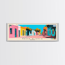 Carregar imagem no visualizador da galeria, Bahia Blanca, Argentina Panoramic Canvas Print, Bahia Blanca, Argentina Painting, Argentina Art, Bahia Blanca Travel Poster, Travel Art, Guest Room Painting