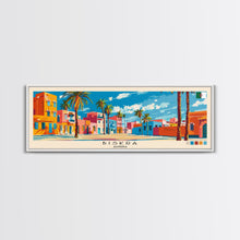 Load image into Gallery viewer, Biskra, Algeria Panoramic Canvas Print, Biskra, Algeria Painting, Algeria Art, Biskra Travel Poster, Travel Art, Living Room Painting