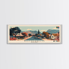 Load image into Gallery viewer, Botshabelo, South Africa Panoramic Canvas Print, Botshabelo, South Africa Painting, South Africa Art, Botshabelo Travel Poster, Travel Art, Guest Room Painting