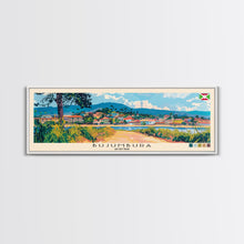 Carregar imagem no visualizador da galeria, Bujumbura, Burundi Panoramic Canvas Print, Bujumbura, Burundi Painting, Burundi Art, Bujumbura Travel Poster, Travel Art, Vacation Gift