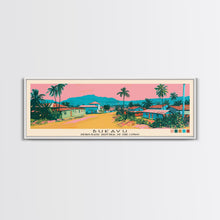 Cargar imagen en el visor de la galería, Bukavu, Congo Panoramic Canvas Print, Bukavu, Congo Painting, Congo Art, Bukavu Travel Poster, Travel Art, Living Room Painting