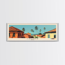 Carregar imagem no visualizador da galeria, Cabinda, Angola Panoramic Canvas Print, Cabinda, Angola Painting, Angola Art, Cabinda Travel Poster, Travel Art, Vacation Gift