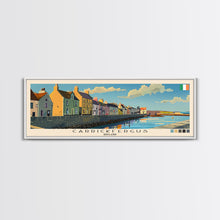 Cargar imagen en el visor de la galería, Carrickfergus, Ireland Panoramic Canvas Print, Carrickfergus, Ireland Painting, Ireland Art, Carrickfergus Travel Poster, Travel Art, Living Room Painting