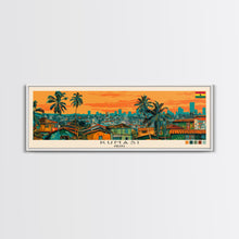 Carregar imagem no visualizador da galeria, Kumasi, Ghana Panoramic Canvas Print, Kumasi, Ghana Painting, Ghana Art, Kumasi Travel Poster, Travel Art, Living Room Painting