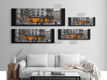 Cargar imagen en el visor de la galería, Closed Down Store Canvas Print, Buildings,Street Art, Fall, Autumn, Urban Art, Large Urban Art Print, Panoramic, Wall Art, Canvas Print