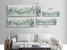 Load image into Gallery viewer, Botanical Art Print - Framed Canvas Print - Eucalyptus Art - Garden Print - Large Gallery Wrap Ready To Hang Wall Art, Optional Frame