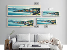 Load image into Gallery viewer, Ancud, Chile Panoramic Print, Vacation Gift, Chile Wall Art, Beach Painting, Beach Decor, Large Wall Art, Wood Frame Art
