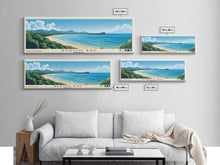 Carregar imagem no visualizador da galeria, Byron Bay, Australia Panoramic Print, Vacation Gift, Australia Wall Art, Vacation Wall Art, Vacatation Memories, Beach Decor, Beach Or Lakehouse Art