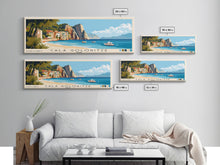 Carregar imagem no visualizador da galeria, Cala Goloritzé, Italy Panoramic Print, Vacation Gift, Italy Wall Art, Vacation Wall Art, Vacatation Memories, Beach Decor, Beach Or Lakehouse Art